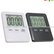 Large LCD Display Digital Kitchen Timer Count Down Up Clock Loud Alarm