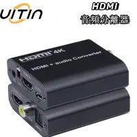 在飛比找蝦皮購物優惠-HDMI音頻分離器 hdcp破解器 4K@30hz音頻轉換器