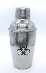 Chemistry Themed Cocktail Barware 250ml Stainless Steel Shaker Bar Drink Mixer