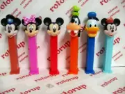 PEZ Disney 6 Steamboat Willy, Mickey, Minnie and friends