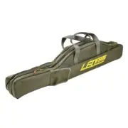 LEO 27746 Folding Fishing Rod Bag Long Fishing Gear Soft Bag, Length: 1m Army Gr
