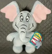 Aurora Dr. Seuss 11" HORTON Hears A Who Elephant Stuffed Plush Animal Toy Doll