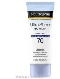 在飛比找Yahoo!奇摩拍賣優惠-新包裝Neutrogena露得清清透防曬乳霜SPF70+ 8