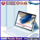 LF# For Samsung Galaxy Tab A9 Plus 11 Inch BT Keyboard Case (Blue With Mouse)