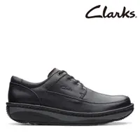 在飛比找PChome24h購物優惠-【Clarks】男款Un Soul Lace 厚底全真皮縫線