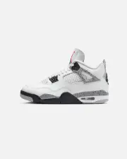 [JORDAN] Jordan Air Jordan 4 Retro Og Remastered "White Cement" Summit White/fire Red/cement Grey - Size 7 7 Summit White/Fi