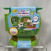 Crayola Safari Treehouse Scribble Scrubbie Color & Clean Adorable Little Pets