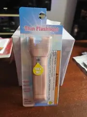 Thin Mini Flat Flashlight LED Directional Light Battery Inc Magnetic -CHEAP SHIP