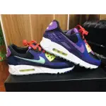 NIKE AIR MAX 90 QS VIOLET BLEND 紫黑 籃球 CZ5588-001 慢跑鞋