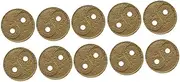 10 Pack Natural Moxas Cake Chinese Wormwood Moxibustion Care Tool Safe Heating Therapy for Beauty Salons and Home Use