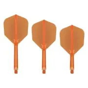 TARGET - K-FLEX All-In-One Moulded Flights NO6 Size - Neon Orange