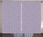 Classic Vintage Curtains 2 Panel Set Decoration 5 Sizes Window Drapes