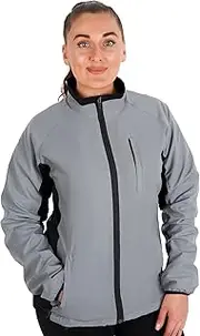 [BTR] Ladies High Visibility Reflective Silver Cycling and Running Jacket