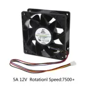 12038 12cm 120mm CPU Cooling Fans DC12V 5A 4 Lines Large Air Volume for PC for