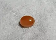 8x7mm Natural Orange Sapphire Loose Polished Cabochon natural rough VIDEO