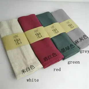 Cotton and linen plain TEA TOWEL cloth art napkin KITCHEN TO