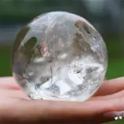 Carved Clear Quartz Ball Natural Quartz Crystal Sphere Reiki Crystal Gift JQ5
