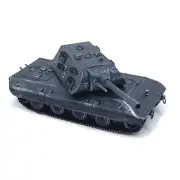 1/72 Scale German E-100 Mouse Turret Super Heavy Tank Model Alloy Model Ornament