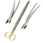 GERMAN T/C METZENBAUM DISSECTING SCISSORS 9" CVD BLUNT WITH TUNGSTEN CARBIDE