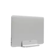 Vertical Laptop Stand Holder-MacBook Air Aluminum with Adjustable Dock Slot Size