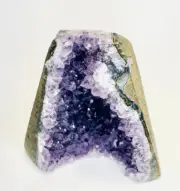 Amethyst Geode Cluster Stand Alone 258 grams