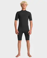 Mens 2/2mm Everyday Session Chest ZIp Springsuit