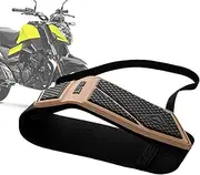 Motorcycle Shoe Protector | Shift Pad Accessory for Riders | Motor-Cycle Protective Gear | Scuff Guard for Footwear | Anti-Slip Foot Shield | Comfortable Rider Safety Equipment | Long-Lasting