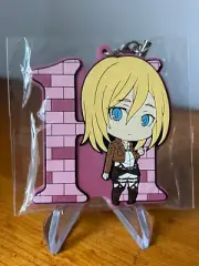 Attack on Titan Historia Reiss Rubber Strap Keychain Animation Gallery Exhibit