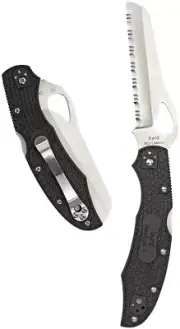 Byrd Cara Cara Rescue Serrated Edge Spyderco: Your Ultimate Emergency Tool