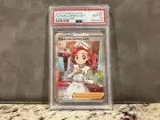 2020 Pokemon SWSH - Pokemon Center Lady Full Art #185 - Vivid Voltage - PSA 10