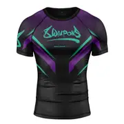 8 Weapons Rashguard SS Shift Cyber