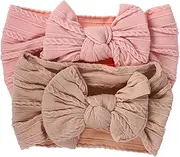 ERINGOGO 2Pcs Bow Headbands Girl Hair Accessories and Stylish Party Headbands for Boy Girl Comfortable and Durable Design for Everyday Use