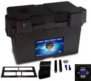 Smart Group 27-31 Box for Power Outage Phone Charger Backup USB/2USB-C Voltmeter
