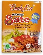 Enak Eco Instant Peanut satay sauce Lamb 2x200g