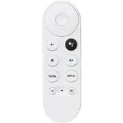 Google Television Set-Top Box With Bluetooth Voice Remote - White