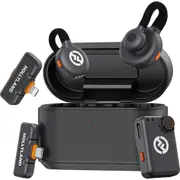 Hollyland Lark M2S Duo Wireless Microphone Ultimate Combo Kit(2 x TX + 3 x RX)