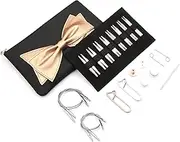 KnitPro Knitting Needle Gift Set - Interchangeable Circular, ‘Mini Bouquet’, 8 Pairs Aluminium Needles 3.0-6.0mm, 4 Swivel Cables 27cm & 30cm, End Caps, Cable Keys, Finishing Needle, Stitch Holders