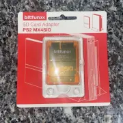 MX4SIO SIO2SD SD Card Adapter PS2 Memory Card Expansion for SIO Replacement Red