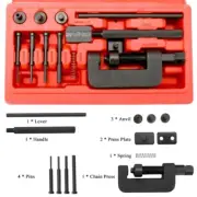 Motorcycle Bike Chain Breaker Splitter Universal Set Link Riveter Riveting Tool