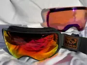 Giro Comp Snow Goggles, Carbon Vista, Vivid Ember/Vivid Infared