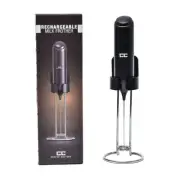 NEW COFFEE CULTURE RECHARGEABLE MILK FROTHER Foamer Froth Frothing Coffee