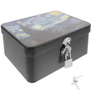 Storage Tins with Lock Onion Potato Basket Keepsake Lid