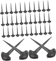 HAKIDZEL Horseshoe Nails for Horse Tack 50pcs Hoof Nails Enhance Stability for Equestrian Activities
