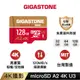 【GIGASTONE】4K攝影記憶卡A2 V30 128G/64G/32G｜五年資料救援/台灣製造/microSD/GB