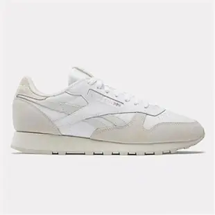 【REEBOK】休閒鞋 男鞋 女鞋 運動鞋 麂皮 CLASSIC LEATHER 白 100032772