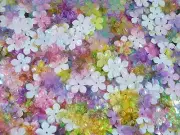 Sequins Flowers 13mm Mix AB 125g DIY Crafts Scrapbooking Sewing