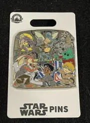 Disney Star Wars Jar Jar Binks Family Pin New OE Pin In Hand