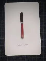 NEW You Butter My Bread Perfect Match Just Because/Love/Valentine’s Day Postcard