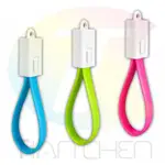 ☆天辰3C☆MICRO USB 吊飾充電傳輸線 耐嘉( KINYO ) 寬扁線設計 適用HTC/SAMSUNG/LG 等