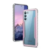 Samsung Galaxy S24 Plus Compatible Case Cover With Shockproof Heavy Duty Armor - Rose Gold